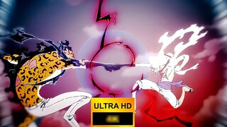 [𝟒𝐊𝟔𝟎𝐅𝐏𝐒] Cảnh chiến đấu bùng nổ! Trang bị thứ năm của Luffy VS đánh thức Lucci! Cuộc đọ sức giữa ha
