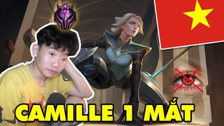 Nể phục Boy One Champ CAMILLE 1 MẮT vẫn leo rank Cao Thủ LMHT Việt Nam, đúng là "Chấp 1 mắt"