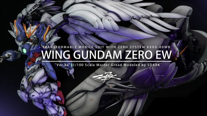 【SDARK】Bandai MG Flying Wing Zero EW Ver.Ka + Transporter ฟื้นคืนชีพ! [โมบิลสูทใหม่ Gundam W: Endles