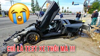 Lamborghini Nát Tan Tành Sau Những Pha Thử Xe Này