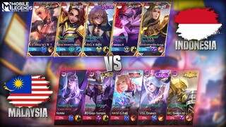 Gusion INDONESIA vs. Valentina MALAYSIA!! | National Arena Contest MLBB