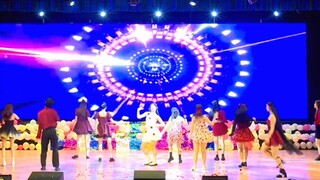 【IZ*ONE】Campus Bank Panorama phiên bản cover toàn bộ bài hát nhảy nhóm siêu mạnh mẽ với 12 thành viê