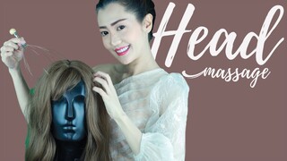 ASMR ไทย นวดหัว เกาหัว ช่วยคลายเครียด คลายกังวล 💤 ASMR Scalp Massage & Hair Brushing