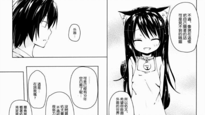 儿时收养的猫猫，死后化作了猫娘来报恩？