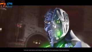 Injustice 2, Cyborg vs Grid, Injustice 2 gameplay, Full HD, 1080p 60FPS