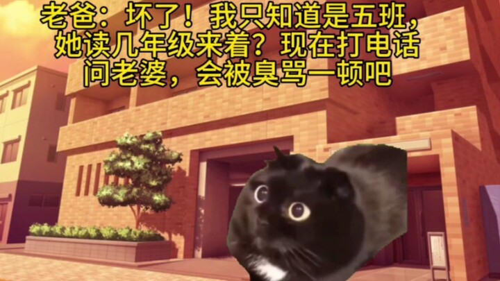 【猫meme】当我爸给我开家长会却忘记我读几年级