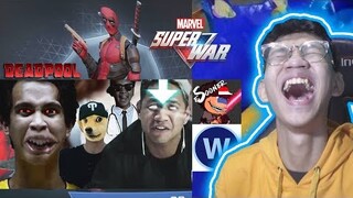 REACTION GANTENG GANTENG SARANG DOMBA (YTP ID) + DEADPOOL.EXE #WielinoXD #iSunner #GGS2