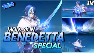 MLBB : Mod Skin Benedetta Special - Jin Moba