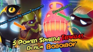 POWER SPHERA HAMPIR PUNAHH?!!!! 5 Power Sphera Terkuat Di Film Boboiboy