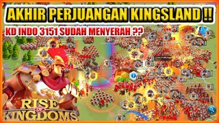 SERANGAN AKHIR 3159 !! KD INDO 3151 DAN 3148 SUDAH MENYERAH ?? WAR KINGSLAND KVK 3