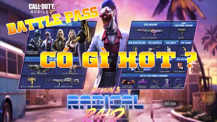 CODM | Battle Pass Season 3 Có Gì Hot? | Huy Call Of Duty