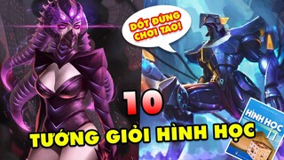 TOP 10 vị tướng không dành cho game thủ dở Toán Hình Học trong Liên Minh Huyền Thoại