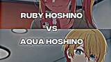Aqua Hoshino vs Ruby Hoshino | Oshi no ko