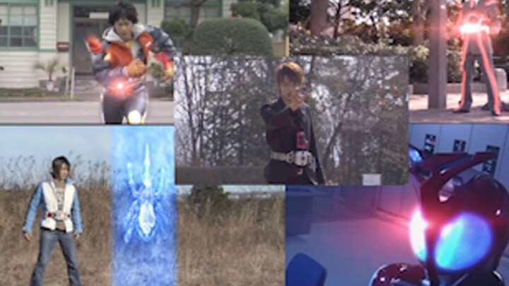 [คลิป] รวมการเปลี่ยนแปลงของไรเดอร์หลักในโลกคู่ขนานของ Kamen Rider Decade