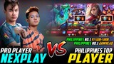 NEXPLAY vs. PHILIPPINES TOP PLAYER IN RANK (GREY SQUAD) ~ MOBILE LEGENDS PH