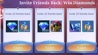 NEW EVENT TRICK! GET FREE DIAMONDS AND FREE SKIN (DIAMONDS CHEST) - MLBB