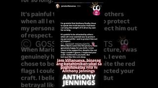 Jam Villanueva, binasag ang katahimikan ukol sa paghihiwalay nila ni Anthony Jennings