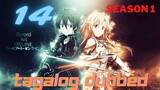 Sword Art Online season 1 episode 14 Tagalog Dubbed