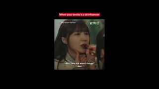 When the K-beauty skills come in handy #MissNightAndDay #JeongEunji #Netflix