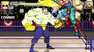 AN Mugen #397: Johnny Bravo & Adrian VS Zangief & Abobo