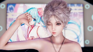 mmd精选❤️️hs2❤️️海琴烟❤️️婚纱❤️️鬼刀❤️️【7】ぶれないアイで【4K60fps】