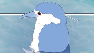 Night Heron Laughing Legend: Super Long Neck