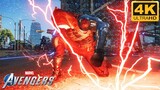 The Winter Soldier!! (Bucky Barnes) | Combats Gameplay (4K) | MARVEL'S AVENGERS