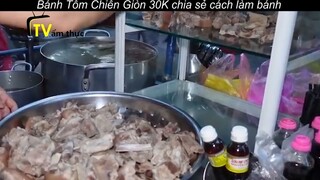 Chủ quán Bún Mì Vàng Bánh Tôm Chiên Giòn 30K chia sẻ cách làm bánh ngon không gắt dầu p9