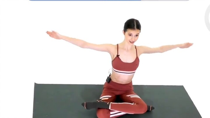 [Latihan Balet] Latihan harian 10 menit Fire Ballet untuk melatih otot-otot tubuh, punggung atas, da