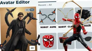 How to make Doctor Octopus & Iron Spider (Spider-Man) in Roblox | Spider-Man: No Way Home Cosplay