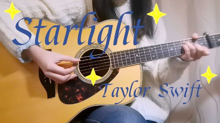 Semoga tahun 2022 Anda bersinar seperti bintang! Starlight—Aransemen Gitar Gaya Jari Taylor Swift | 