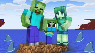 Monster School Rich Herobrine รักแม่เด็ก Zombie - เรื่องราวตอนจบที่มีความสุข - Minecraft Animation