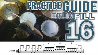 Drum Fill 16 | PRACTICE GUIDE