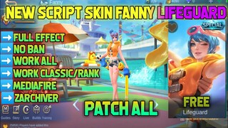 NEW!! SCRIPT SKIN FANNY LIFEGUARD +FULL EFFECT +NO BAN