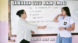 Jawaban Lucu Bikin Guru Emosi ( Spesial Tahun baru 2024 ) - Cerita Anak SMA 2024 || Part 4