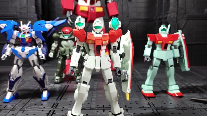 [Bandai HG] กันดั้ม BF/BD HGBF GM/GM