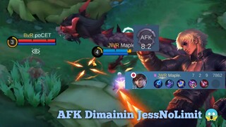 AFK di rank tapi di mainin bot JessNoLimit auto win