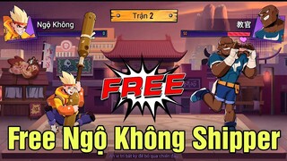 Nhiệm vụ Free Ngộ không Nhóc Tì Bá Đạo, lên tới bậc 3 nếu làm tất cả các nhiệm vụ - Đá tiến hóa 2.0