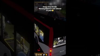 Si Paling Ksabar Supir Bus Simulator Indonesia🥲#games #gaming #tiktok #funny #bussid #shorts #short