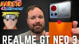 Realme GT Neo 3 NARUTO PHONE REVIEW + Unboxing & Camera Samples!