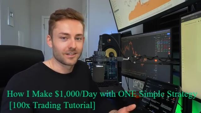 How I Make $1,000/Day with ONE Simple Strategy [100x Trading Tutorial]