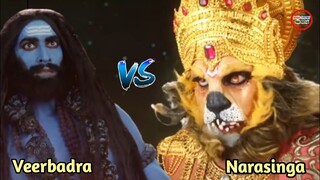 NARASINGA VS VEERBADRA| VIGNARTA GANESHA PERTARUNGAN DAHSYAT NARASINGA DAN VEERBADRA