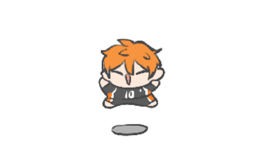 Come in and watch Hinata dance in place for a minute