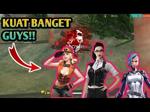 WAJIB TONTON || KARAKTER WANITA FF TERKUAT 2020 SOLO RANK AUTO WIN!!😮