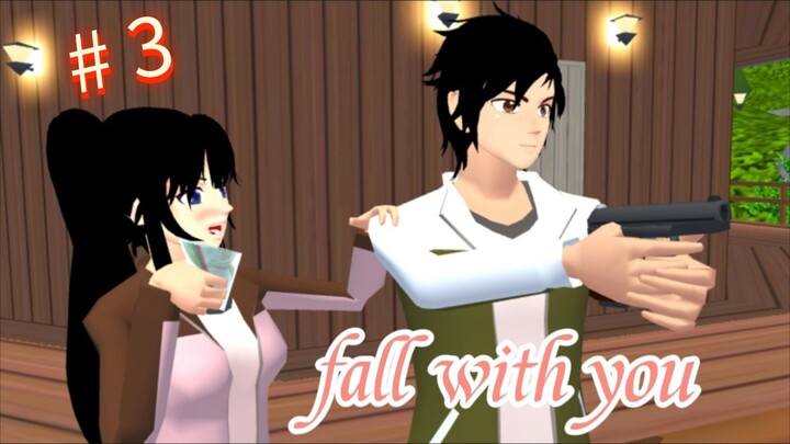 "fall with you" ep 3 || sakura school simulator