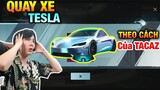 [PUBG Mobile] Pha Quay Đồ Hack Não Nhà Phát Hành | Bí Kíp Quay Xe Điện TESLA  😂