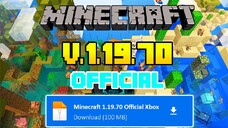 Update MCPE Terbaru || Versi 1.19.70 Official || New Experimental and Fix bug