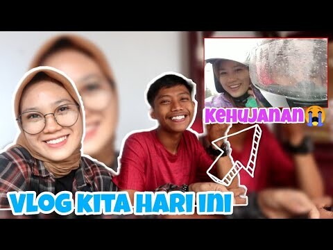 NIAT JALAN-JALAN MALAH KEJEBAK HUJAN 😭🥺