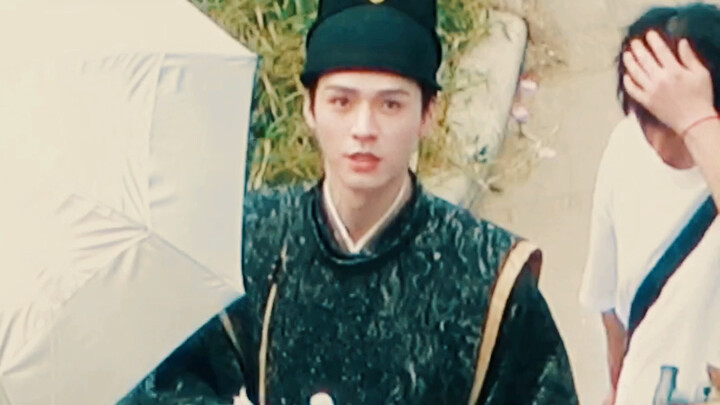 "Whose handsome young man is this?"