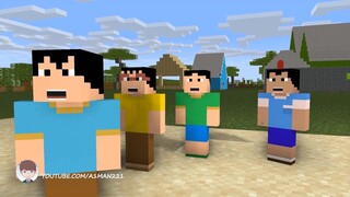 Upin & Ipin Cuai Cuai Cuai Bahagian 1 (Minecraft Animation)